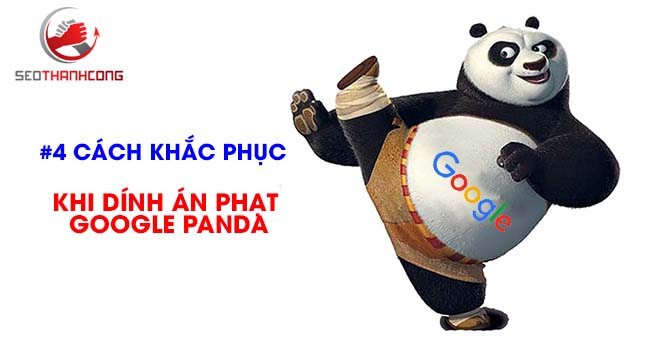 Cách khắc phục website khi bị dính án phạt từ thuật toán Google Panda Back