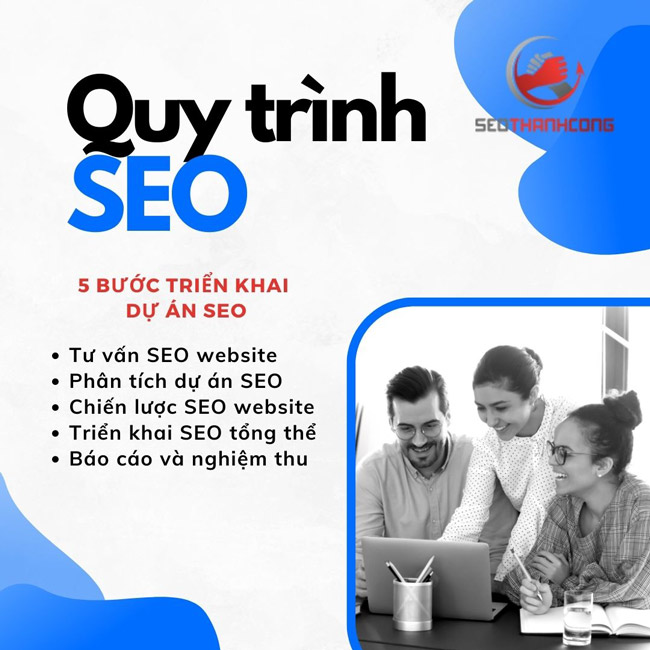 Quy trình triển khai dự án SEO tổng thể