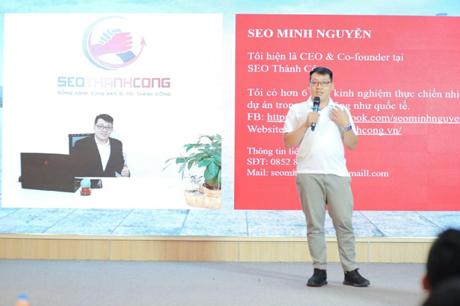 Anh Nguyễn Minh – CEO & Co-founder SEO Thành Công