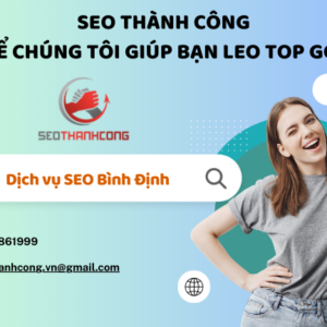Dịch Vụ Seo Bình Định - Chìa Khóa Đưa Website lên TOP 1 Google